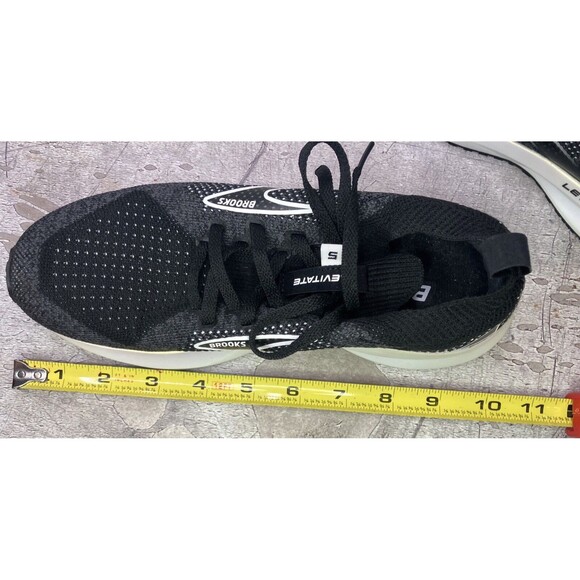 Brooks Levitate StealthFit 5 Running Shoes Black/Grey/White US Women Sz 6 - Picture 14 of 14